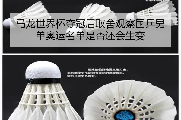 马龙世界杯夺冠后取舍观察国乒男单奥运名单是否还会生变