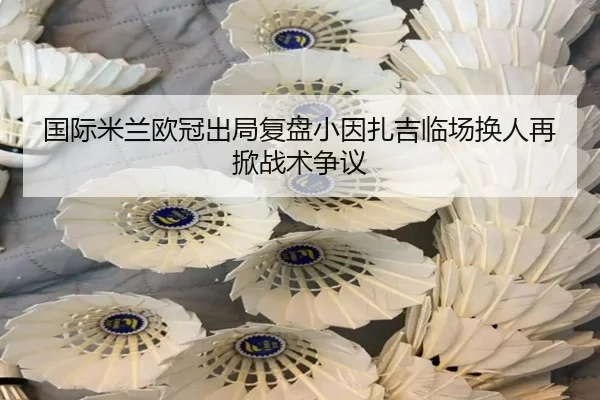 国际米兰欧冠出局复盘小因扎吉临场换人再掀战术争议